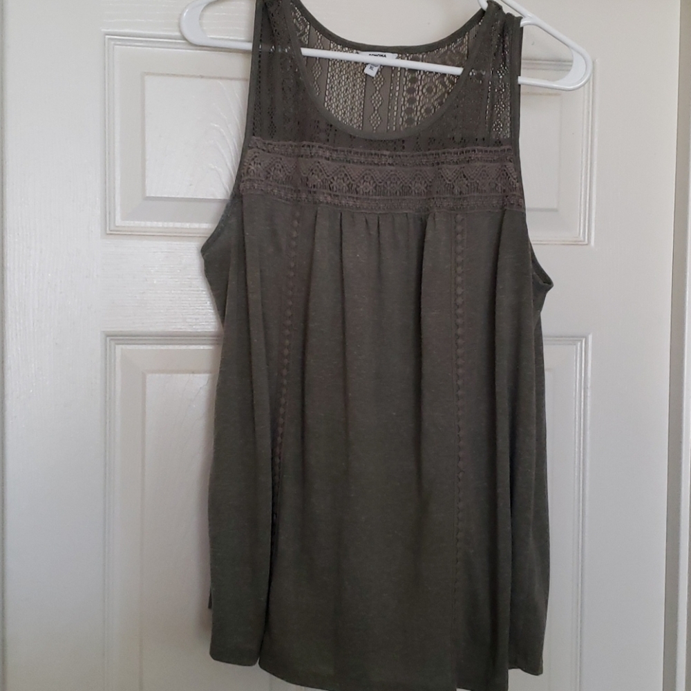 Sleeveless top